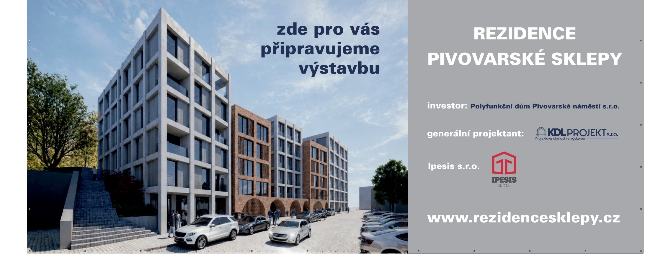 Banner Rezidence Pivovarské sklepy v Lanškrouně